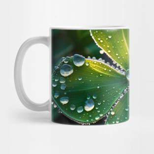 Dew Drops on Shamrock Mug